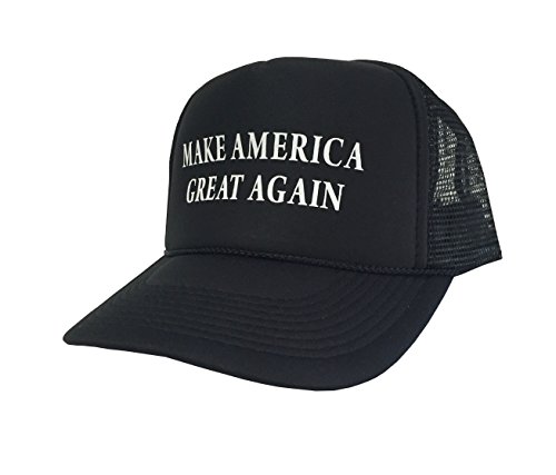 Promotion & Beyond P&B Campaign Adjustable Unisex Hat Cap"MAKE AMERICA GREAT AGAIN!" ''DONALD TRUMP '16'' (Black)