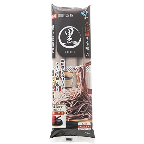 霧しな 信州開田高原 黒いそば 270g×10袋入 152