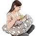 Labtec Baby Stillkissen zum Stillen, Multifunktionales Stillkissen mit verstellbarem Bauchgurt und Sicherheitszaun, 100% Baumwolle & Abnehmbarer Kissenbezug, Schwangerschaftsgeschenk Baby,Schwarz günstig Kaufen-Labtec Baby Stillkissen zum Stillen, Multifunktionales Stillkissen mit verstellbarem Bauchgurt und Sicherheitszaun, 100% Baumwolle & Abnehmbarer Kissenbezug, Schwangerschaftsgeschenk