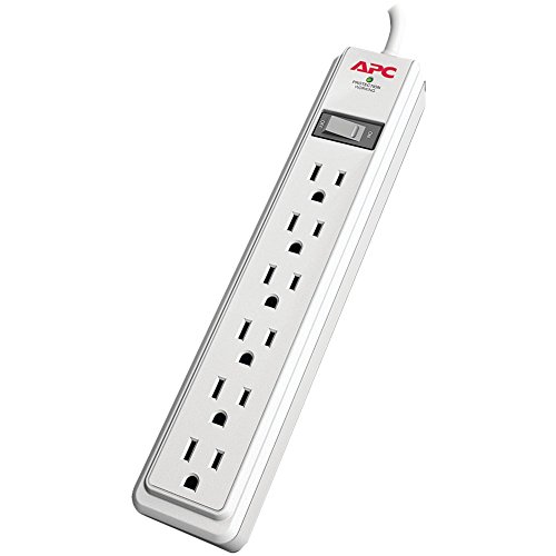 APC SurgeArrest Surge Protector Power Strip (P62)