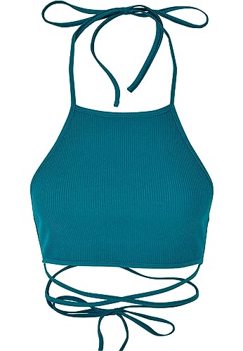 Women's Ribbed Crop Top Urban Classics - 4