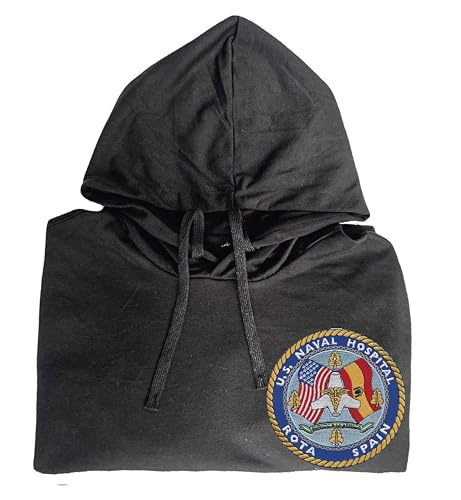 navy hospital rota spain embroidered shirt