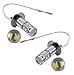 labwork 2pcs H3 6000K Super White 100W High Power Fog Light Driving Bulb DRL
