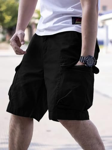 Image of Vogaan Men's Shorts || Casual Men Shorts Cotton || Half Pant for Man || Cargos Shorts