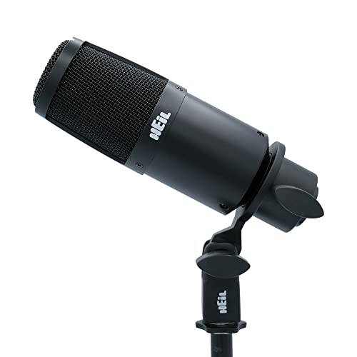 Heil Pr 30 Dynamic Xlr-Microphone For Video Podcast, Live Sound, Instrumentals, Recording, And Broadcast, Wide Frequency Response, Smooth Sound, Superior Rear Noise Rejection - Black #TOP1