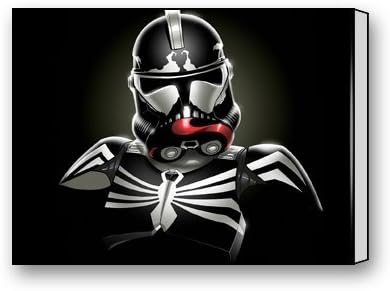 Funnyone Custom Modern Wall Art Decoration for Home Spider Man Stormtrooper Canvas Prints