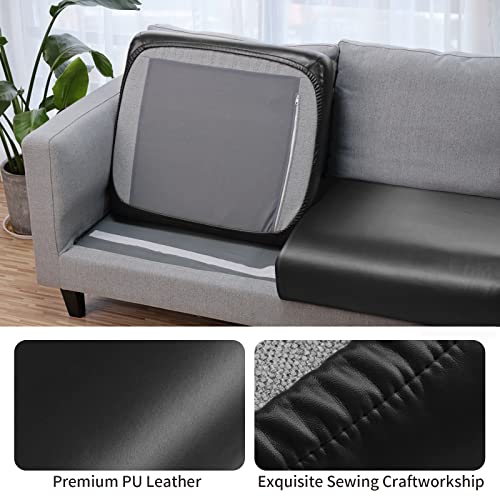 Yisun YSZD16 Pu Leather Couch Cushion Sofa Cover, Waterproof Stretch Couch Seat Slipcovers thumb #2