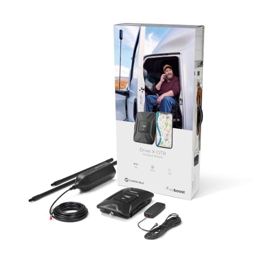 weBoost Drive X OTR Cell Phone Signal Booster for Trucks