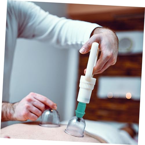 10 piezas de puntas de repuesto para bomba de ventosas, conectores de plástico resistentes para masaje manual de ventosas, puntas universales para uso doméstico miniatura 5