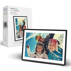 Digital Picture Frame Powered by Nixplay 10.1″, Share Photos/Videos via Nixplay App or Email, WiFi Digital Photo Frame with Easy Setup, Support Alexa, Free Cloud Storage, Auto Rotate, Gifts for Mom