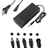 Ricarica da 42 V 2 A con spine 5 in 1 per batteria al litio da 36 V 10S, ricambio universale per caricabatterie rapido, compatibile con Razor/Jetson/Voyage, Gotrax e Ninebot