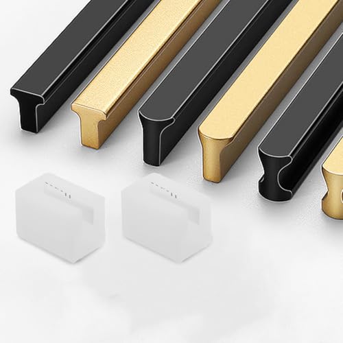 Image of 6 Pcs Child Proof Corner Guards, Transparent Silicone 0.98x0.71x0.71 Inch Corner Covers Baby Safety, F Shape Drawer Handle Covers Furniture Edge Protector Table Desk Fireplace