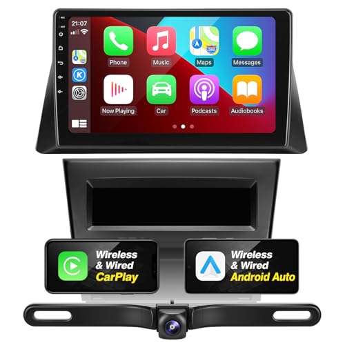 SizxNanv for Accord 8th 2008 2009 2010 2011 Radio Compatible with Wireless Carplay Android Auto,Car Stereo Upgrade Bluetooth Touchscreen NavigationMultimedia Player GPS Backup Camera 8Croe Head Unit
