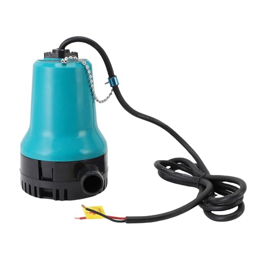 Tbest Pompa di Sentina 45W 70L/min Velocità Uscita in Pollici