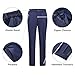 TRONSTORE Women's Business Suits for Work Professional 2 Piece Slim Fit Outfits for Women-Navy-XS