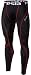 TM-P16-BKRZ_Medium Tesla Men's Compression Leggings Baselayer Cool Dry Sports Tights Pants P16
