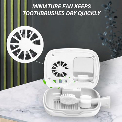 Stérilisateur UV brosse à dents et support mural avec charge rapide