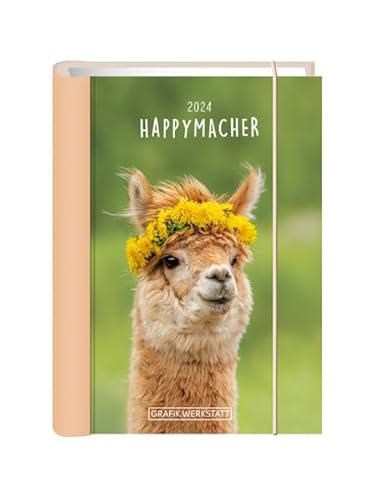 Preisvergleich Produktbild Terminplaner 2024 Happymacher: Terminplaner Hardcover