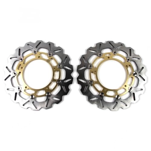 Rotors disques avant CNC YZF R6 en acier haute performance 2005-2016