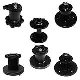 Solución de carrete todo en uno: este kit de cubo de carrete de alambre viene completo con un soporte de carrete y adaptador de eje específicamente diseñado para máquinas Hobart, capaz de manejar carretes de hasta 5 kg sin esfuerzo.