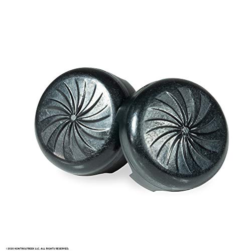 KontrolFreek Call of Duty: Black Ops Cold War Performance Thumbsticks for PlayStation 4 | 2 High-Rise, Concave| Black/Red