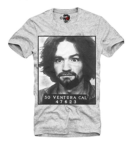 E1SYNDICATE T-SHIRT CHARLES MANSON HELTER SKELTER