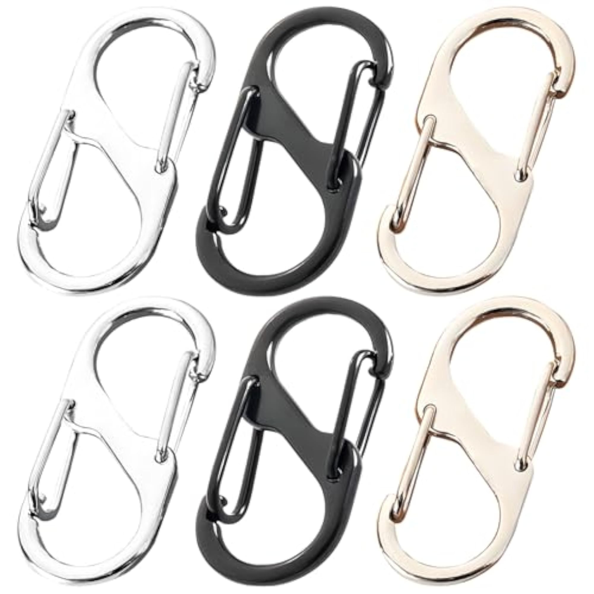 Zipper Locks with Carabiner Clip, Theft Deterrent Travel Locks