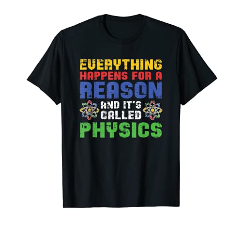 Divertido Científico Física Profesor Ciencia Física Camiseta