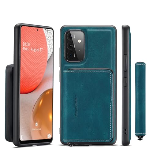 Étui en cuir Samsung A52 5G coque détachable élégante premium
