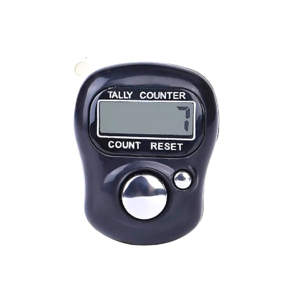 Mini Hand Tally Counter Finger Ring Digital Electronic Head Count, Jap Counter Machine for Mantra Jap Cricket Umpire and Various Counting Purpose Small(Color May Vary) (Pack of 1 PIS)-image-41