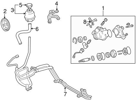 Lexus 44320-30570, Power Steering Pump