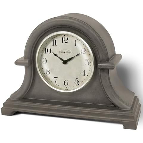 PresenTime & Co. Vintage Farmhouse Mantel Clock Series Cover