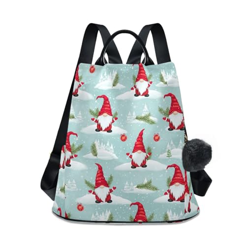 Sac à dos femme Red Hats cadeau élégant avec compartiments multiples et tissu durable