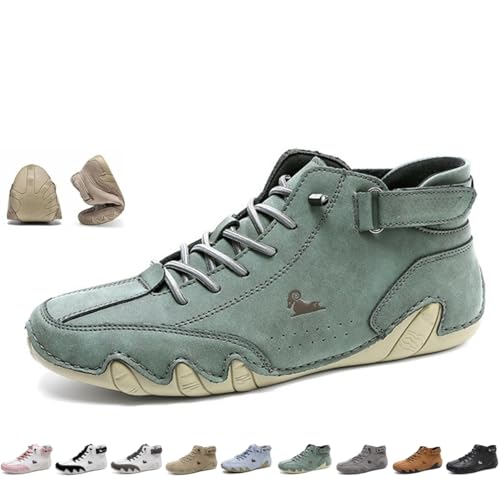 Vogany, Scarpe Ortopediche Unisex Slip-On Impermeabili E Traspiranti Per Piedi Nudi Nevova Per Escursioni All'aperto, Verde, 43 Eu-image