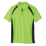 [コーコス信岡] AS-1627 半袖ポロシャツ ライム L