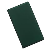 【日本製】スエード調 防磁通帳ケース（モスグリーン）ATM便利 お札 キャッシュカード クレジットカード収納 読みとりエラー 再発行 磁気とび防止 磁気データ保護タイプ