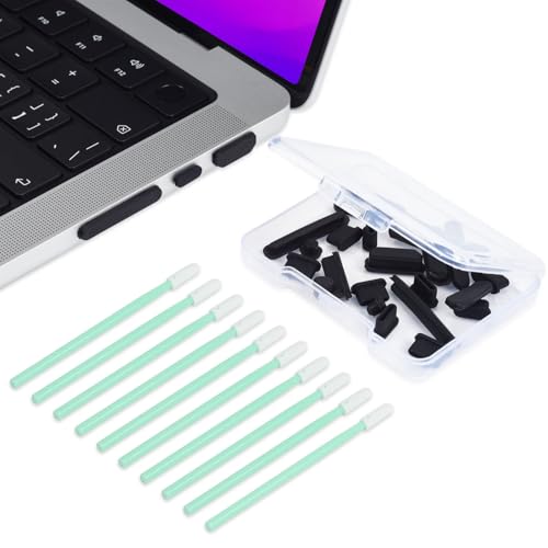 Cubiertas de puerto antipolvo MacBook Pro M3 M2 M1 A3426 A3428 A3185