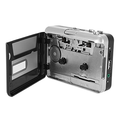 Henniu Conversor de fita cassete para MP3 Salvar em disco flash USB Partição automática Gravador ind
