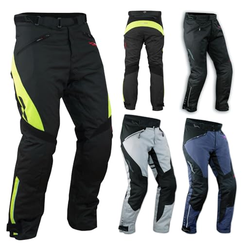 Pantalon moto étanche et chaud avec protections genoux certifiées CE