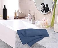 Utopia Towels Handtücher Set Baumwolle, 41x71 cm, 6er Pack, Marine Blau – Ansicht 5