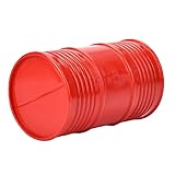 1/10 Scale RC Crawler Car, Realistic Oil Drum Set Wooden Box Luggage Net Decor, Remote Control Off Road Vehicle for Hobbyists Collectors Outdoor Enthusiasts Gift Giving