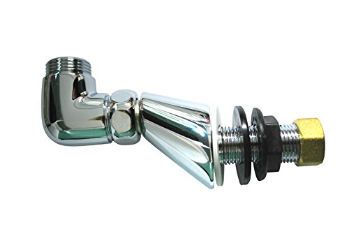 Boutté 3179739 CEM1520L Colonnette luxe excentrée 22 mm mâle 15 x 21-20 x 27 Chrome