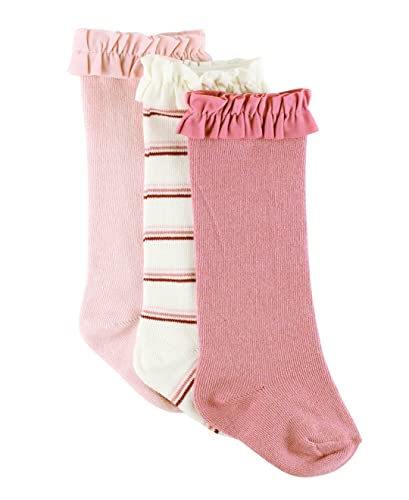 RuffleButts® Girls 3-Pack Knee High Socks with Ruffles