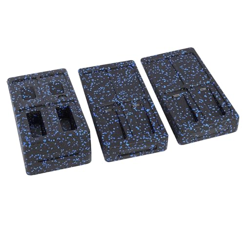 Set de 3 bloques ajustables para estiramiento de pantorrillas miniatura 4