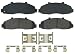 Wagner QuickStop ZX679 Semi-Metallic Disc Pad Set Includes Pad Installation Hardware, Front