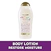 OGX-Extra-Creamy-Coconut-Miracle-Oil-Ultra-Moisture-Body-Lotion-with-Vanilla-Bean-Fast-Absorbing-Body-Lotion-for-All-Skin-Types-Paraben-Free-and-Sulfated-Surfactants-Free-195-fl-oz OGX Extra Creamy + Coconut Miracle Oil Ultra Moisture Body Lotion with Vanilla Bean, Fast-Absorbing Lotion for All Skin Types, Paraben-Free and Sulfated-Surfactants Free, 19.5 fl oz