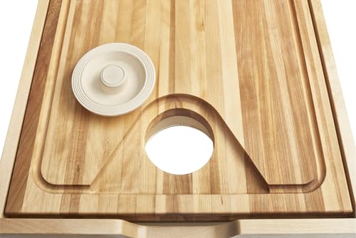 Sistema de cajón para tabla de cortar de madera Rev-A-Shelf con cierre suave miniatura 6