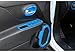 Toworldit 31pcs/Set ABS Full Interior Center Console Dashboard Cover Decoration Kit Trim Sticker Compatible with Jeep Renegade 2015-2020 (Light Blue)