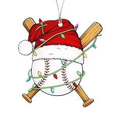 Nelxi-170-baseball Ornaments