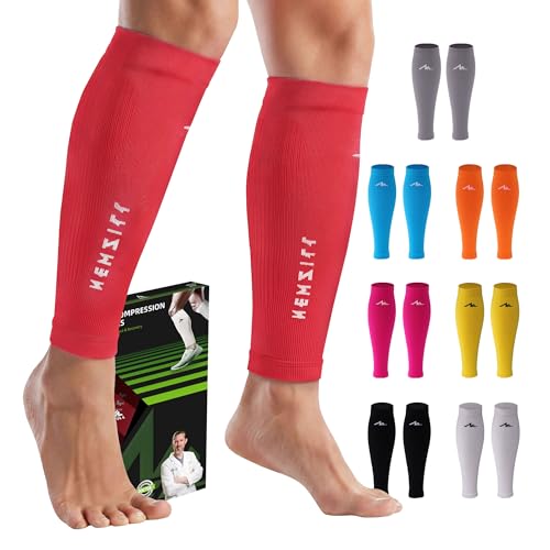 Image of NEWZILL Compression Calf Sleeves (20-30mmHg) for Men & Women Perfect Option to Compression Socks for Running Travel Nursing
